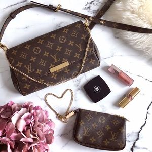 Louis Vuitton Favorite MM and Mini Pochette